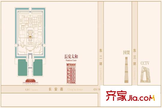 长安太和区位图