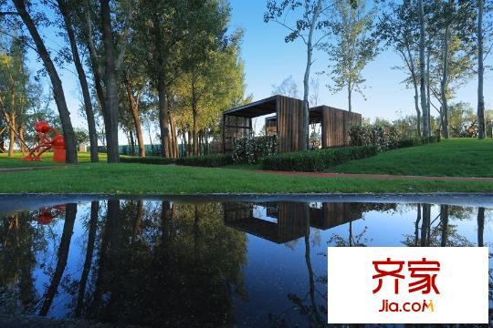 龙熙旭辉・6平方米院小区景观 2015.11
