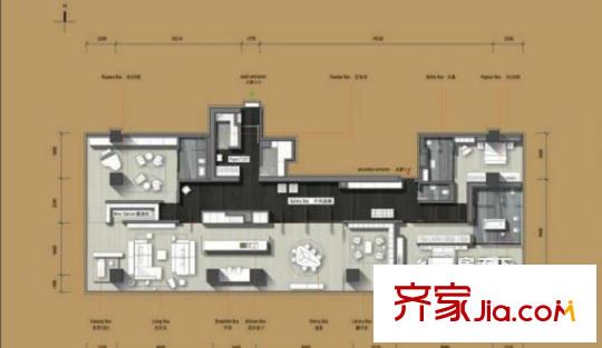 万科大都会 户型图