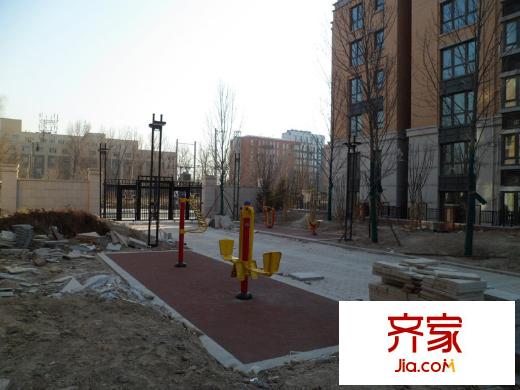 亿城西山公馆实景图小区2012.03