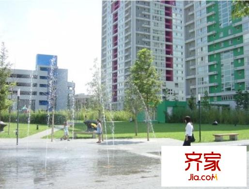 SOHO现代城外景图