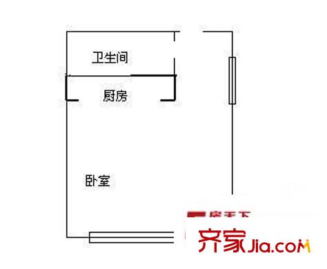 博雅国际中心 户型图