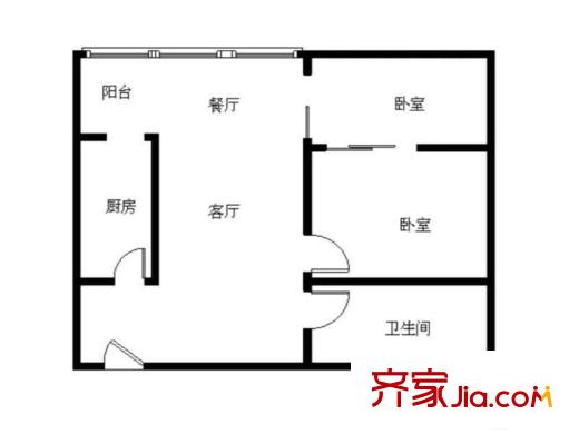 东风家园 0室 户型图