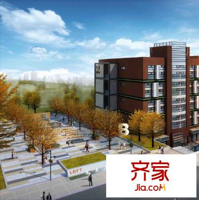 乐栋300外景图城市客厅