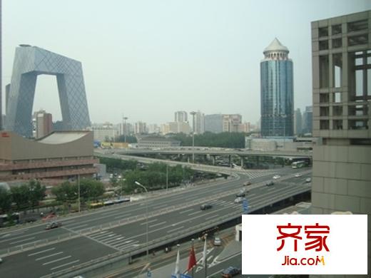 北京银泰中心外景图