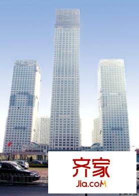 北京银泰中心外景图