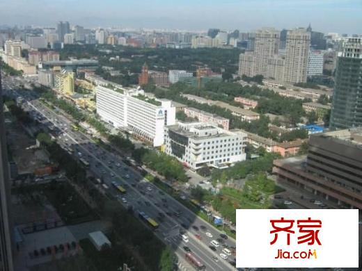 北京银泰中心外景图