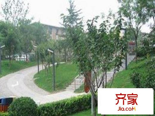 新华联丽景外景图绿化