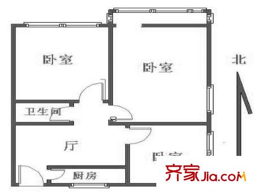 光熙门北里 户型图