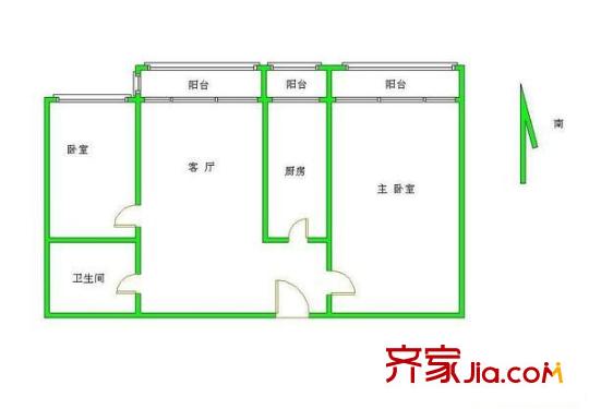 天和人家 户型图