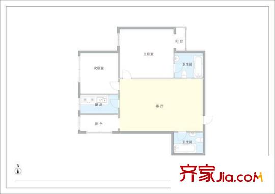 亚运花园 户型图
