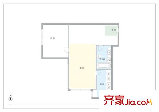 亚运花园 户型图