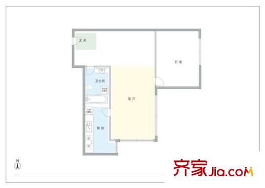 亚运花园 户型图