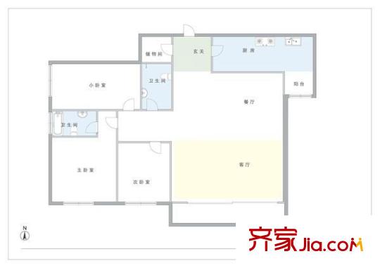 紫薇天悦 户型图