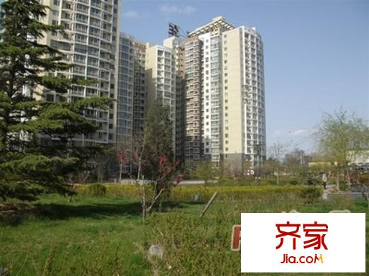 万年花城回迁房外景图