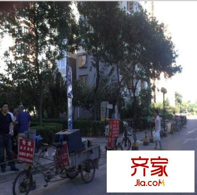 万年花城回迁房外景图