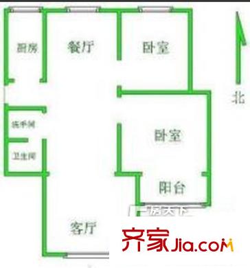 兴盛街187号院户型图户型图