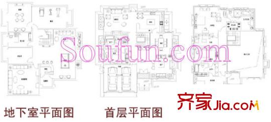优山美地户型图B-03户型 4室4厅3卫1厨