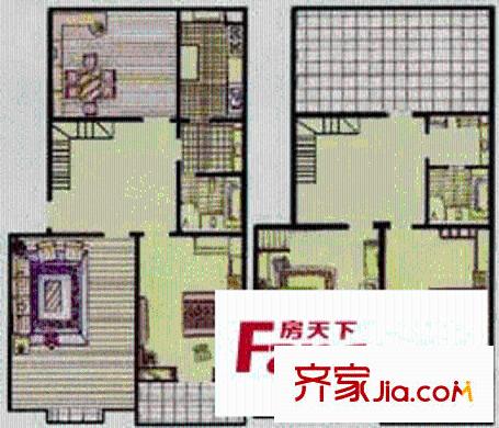 同兴园户型图户型图 3室2厅2卫1厨