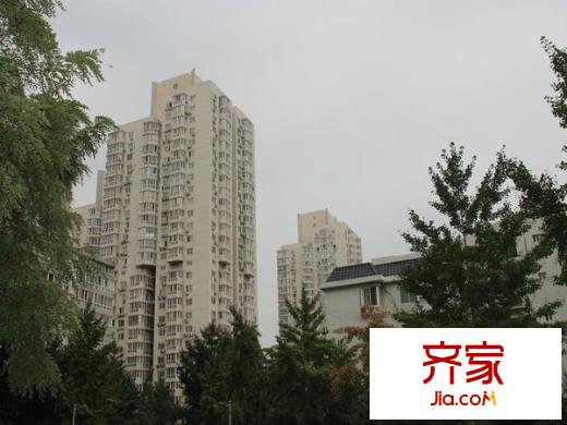 望京花园西区外景图