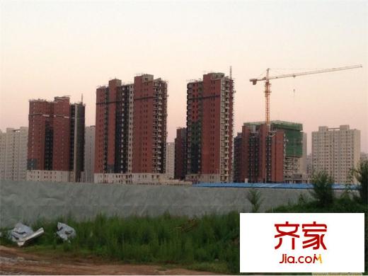 中国铁建・原香漫谷施工2013.7