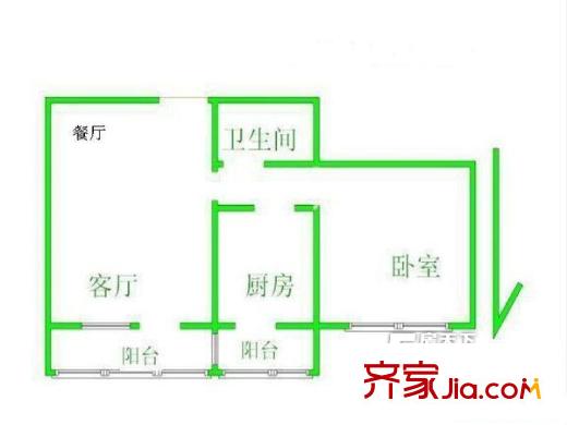 四方景园四区户型图户型图