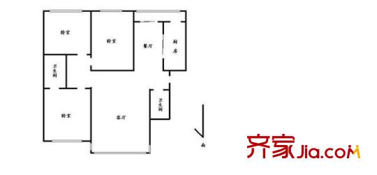 天怡家园 0室 户型图