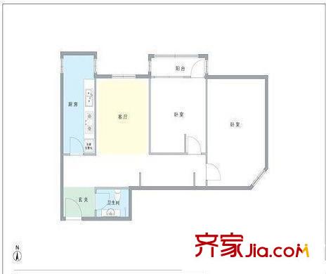 天怡家园 0室 户型图