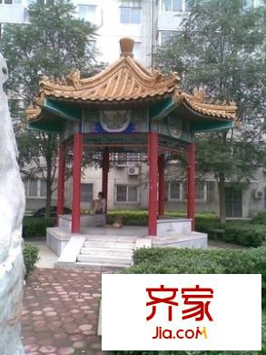 清河毛纺厂北小区外景图