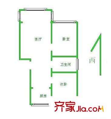 天秀花园安和园 户型图