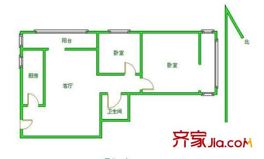 丽景馨居 户型图