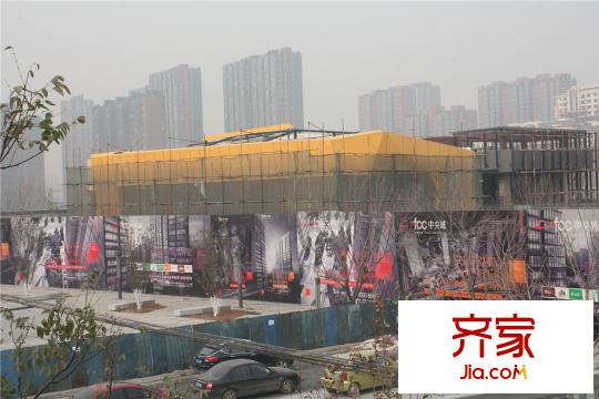 长阳半岛中央城售楼处-2015.3