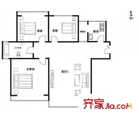 南十里居 户型图