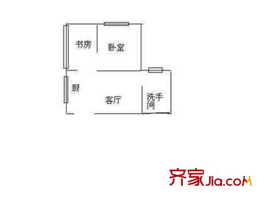 望京路10号院户型图户型图 2室1厅1卫1厨