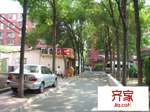 洋桥西里外景图内部街道