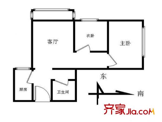电子城小区 户型图