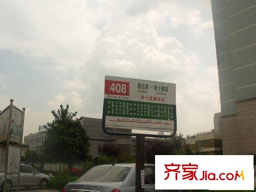 电子城小区配套图公交车