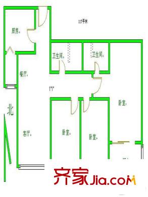 北京橙色年代户型图-齐家网小区库