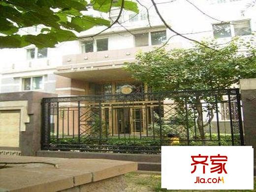 中海紫金苑外景图栅栏