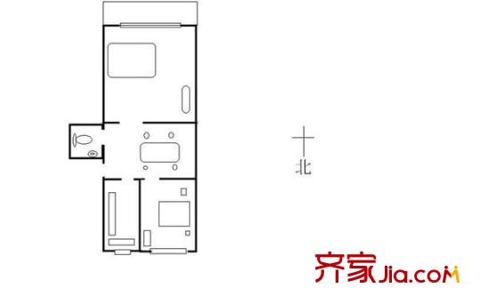 双榆树北路 0室 户型图