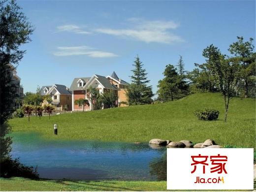 美林香槟小镇外景图