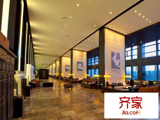 旭辉御锦会所休息室实景2013.03