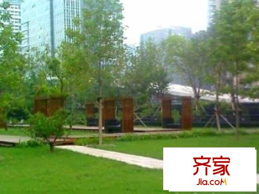 腾龙家园外景图绿化