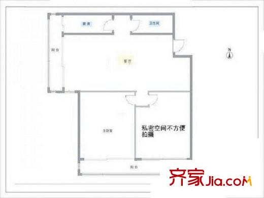 甘露园南里一区 0室 户型图