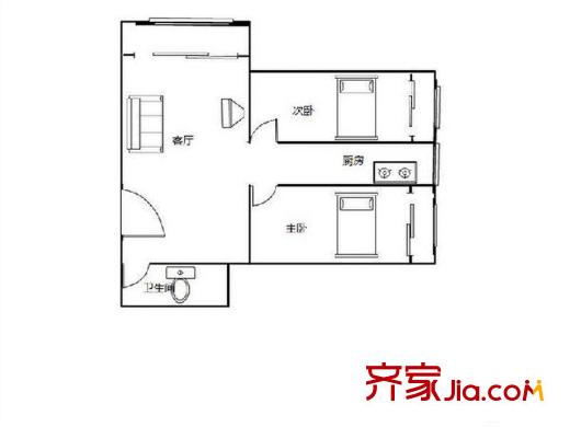 甘露园南里一区 0室 户型图
