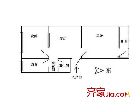 甘露园南里一区 0室 户型图