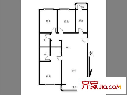 吕营嘉园 0室 户型图