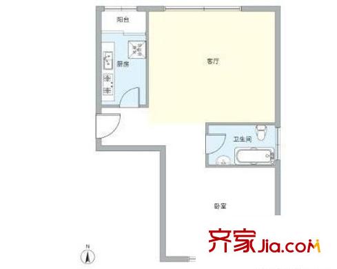 吕营嘉园户型图 户型图