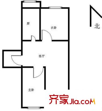 南環(huán)里戶型圖戶型圖 2室1廳1衛(wèi)1廚