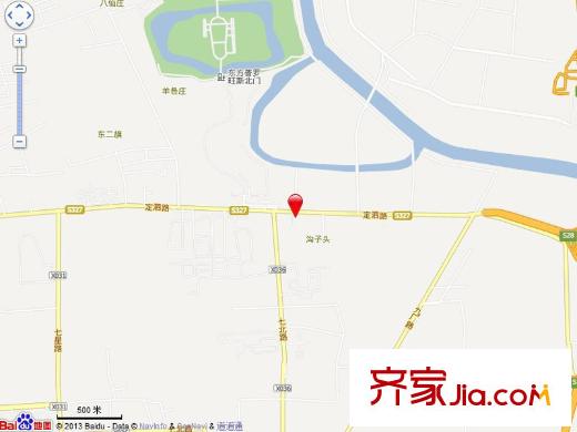 京基鹭府交通图